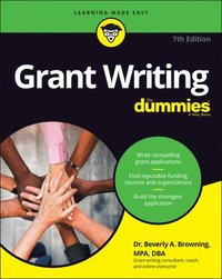bokomslag Grant Writing For Dummies