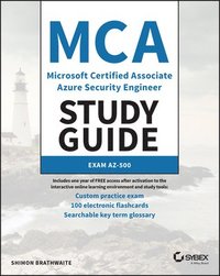bokomslag MCA Microsoft Certified Associate Azure Security Engineer Study Guide