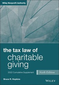 bokomslag The Tax Law of Charitable Giving