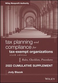 bokomslag Tax Planning and Compliance for Tax-Exempt Organizations