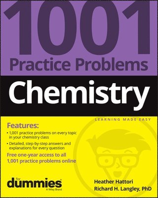 bokomslag Chemistry: 1001 Practice Problems For Dummies (+ Free Online Practice)