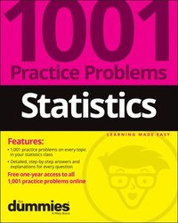 bokomslag Statistics: 1001 Practice Problems For Dummies (+ Free Online Practice)