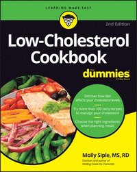 bokomslag Low-Cholesterol Cookbook For Dummies