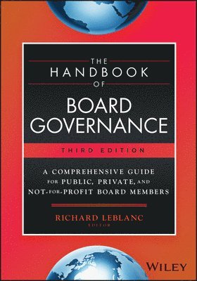 Richard Leblanc - Handbook of Board Governance, Inbunden