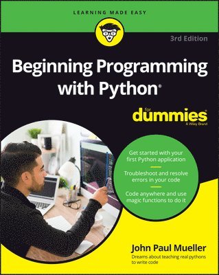 bokomslag Beginning Programming with Python For Dummies
