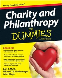 bokomslag Charity and Philanthropy For Dummies