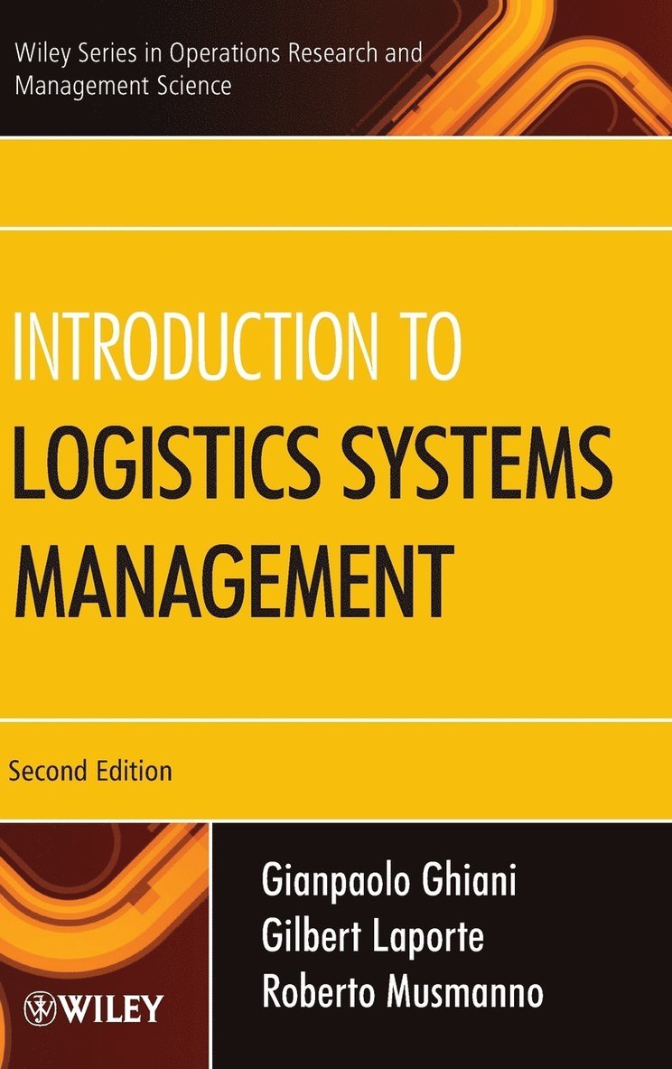 Introduction to Logistics Systems Management 2e 1