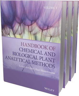 Shilin Chen, Andrew Marston, Hermann Stuppner - Handbook of Chemical and Biological Plant Analytical Methods, 3 Volume Set, Inbunden