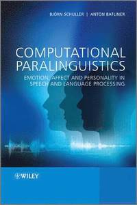 bokomslag Computational Paralinguistics