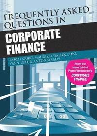 bokomslag Frequently Asked Questions in Corporate Finance