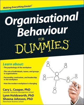 Cary Cooper, Sheena Johnson, Lynn Holdsworth, UK) Cooper, Cary (University of Manchester - Organisational Behaviour For Dummies, Häftad