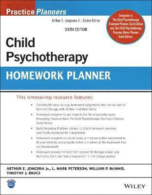 Child Psychotherapy Homework Planner 1