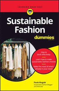 bokomslag Sustainable Fashion For Dummies