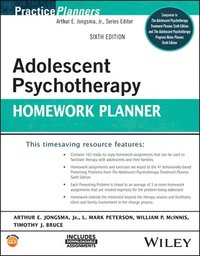 bokomslag Adolescent Psychotherapy Homework Planner