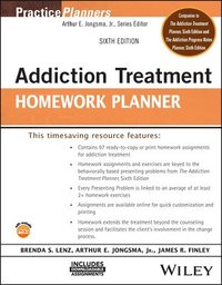 bokomslag Addiction Treatment Homework Planner
