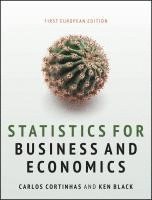 bokomslag Statistics for Business and Economics