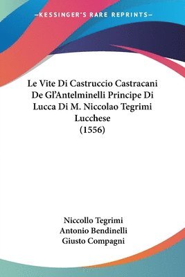 bokomslag Le Vite Di Castruccio Castracani de Gl'antelminelli Principe Di Lucca Di M. Niccolao Tegrimi Lucchese (1556)