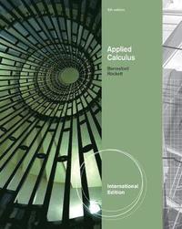 bokomslag Applied Calculus, International Edition