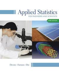 bokomslag Applied Statistics for Engineers and Scientists