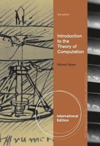 bokomslag Introduction to the theory of computation, international edition