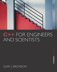 bokomslag C++ for Engineers and Scientists