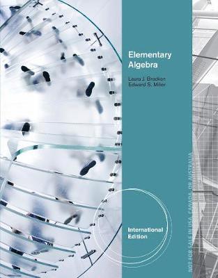 bokomslag Elementary Algebra, International Edition
