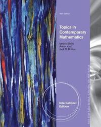 bokomslag Topics in Contemporary Mathematics, International Edition