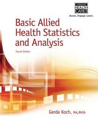 bokomslag Basic Allied Health Statistics and Analysis, Spiral bound Version