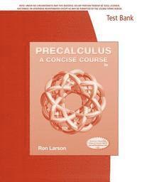Larson - Tb Precal Concise Crse, Häftad