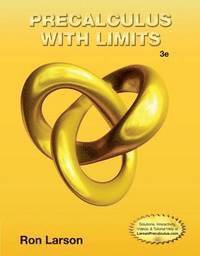 Ron Larson - Precalculus with Limits, Inbunden