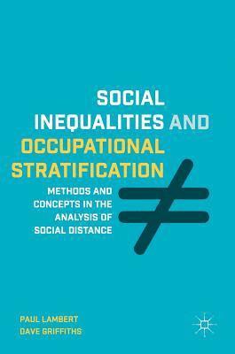 bokomslag Social Inequalities and Occupational Stratification