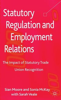 bokomslag Statutory Regulation and Employment Relations