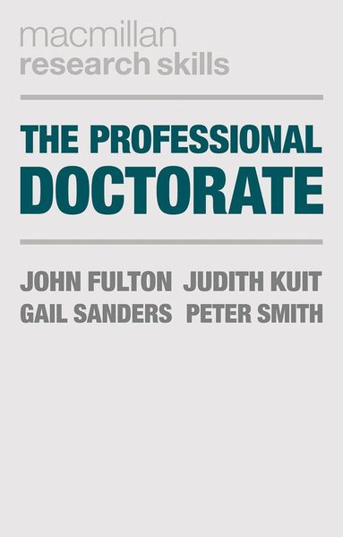 John Fulton, Judith Kuit, Gail Sanders - Professional Doctorate, Häftad