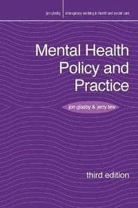 bokomslag Mental Health Policy and Practice