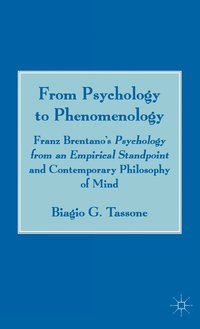 bokomslag From Psychology to Phenomenology