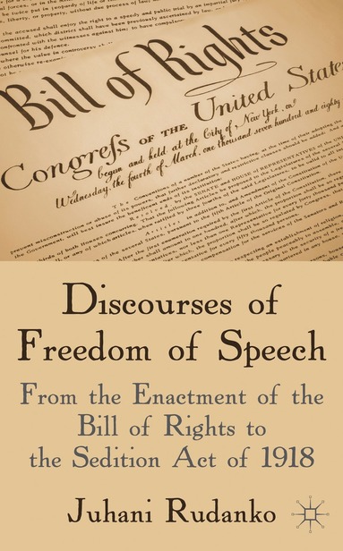 bokomslag Discourses of Freedom of Speech