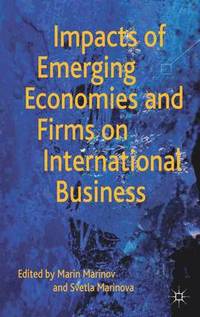 bokomslag Impacts of Emerging Economies and Firms on International Business