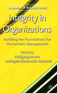 bokomslag Integrity in Organizations