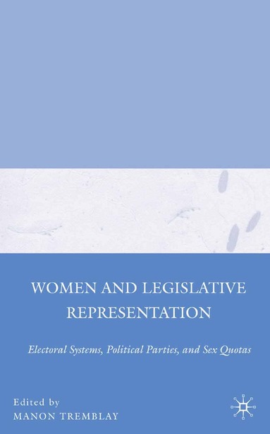 bokomslag Women and Legislative Representation