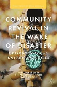 bokomslag Community Revival in the Wake of Disaster