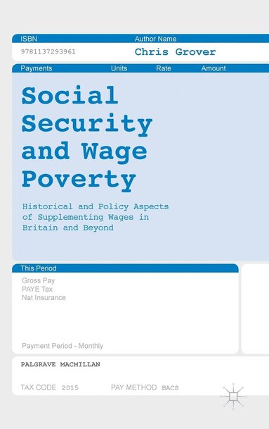 bokomslag Social Security and Wage Poverty