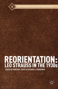 bokomslag Reorientation: Leo Strauss in the 1930s