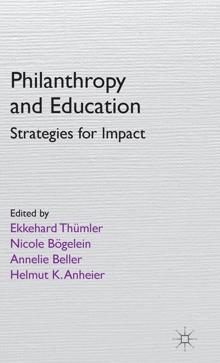 Philanthropy and Education 1