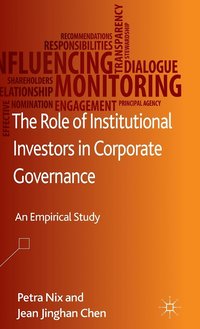 bokomslag The Role of Institutional Investors in Corporate Governance