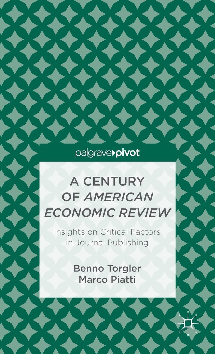 A Century of American Economic Review 1