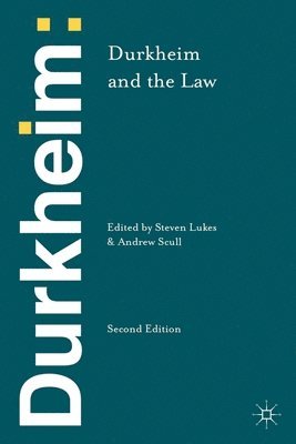 bokomslag Durkheim and the Law