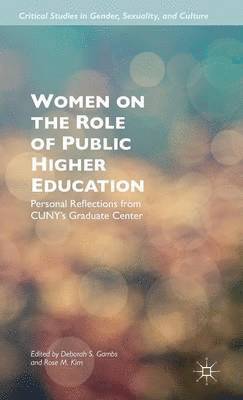 bokomslag Women on the Role of Public Higher Education