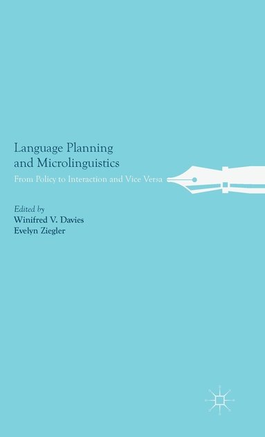 bokomslag Language Planning and Microlinguistics