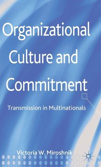 bokomslag Organizational Culture and Commitment