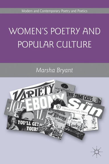 bokomslag Women's Poetry and Popular Culture